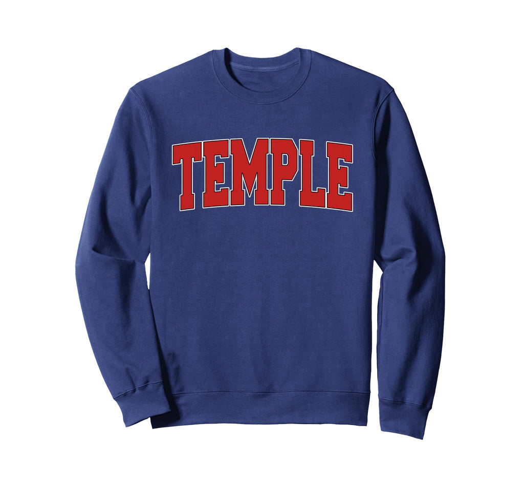 Temple Tx Texas Varsity Usa Sweatshirt - Casual Everyday Wear for Adults - T-Shirt, Sweatshirt, Hoodie