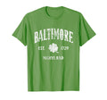 Baltimore Maryland Varsity Shamrock St T-Shirt - Unique Graphic Men Women - T-Shirt, Sweatshirt, Hoodie