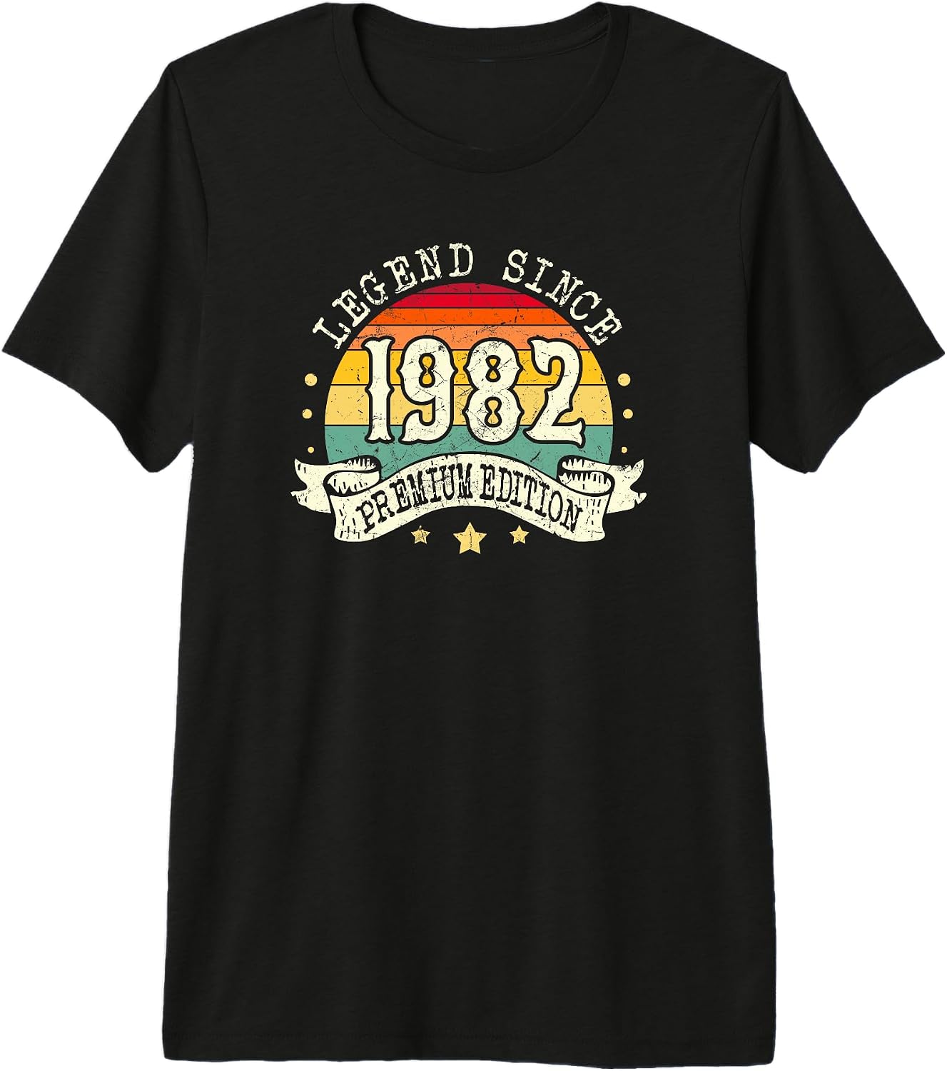 Legend Simple Born in 1982 Birthday Gift Ideas - Adult & Kids T-Shirts, Sweatshirts & Hoodies apparel design preview 1
