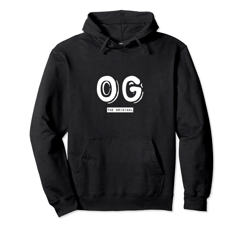 Og Original Gangster Old School Hoodie - Fun Novelty Design for Adults - T-Shirt, Sweatshirt, Hoodie