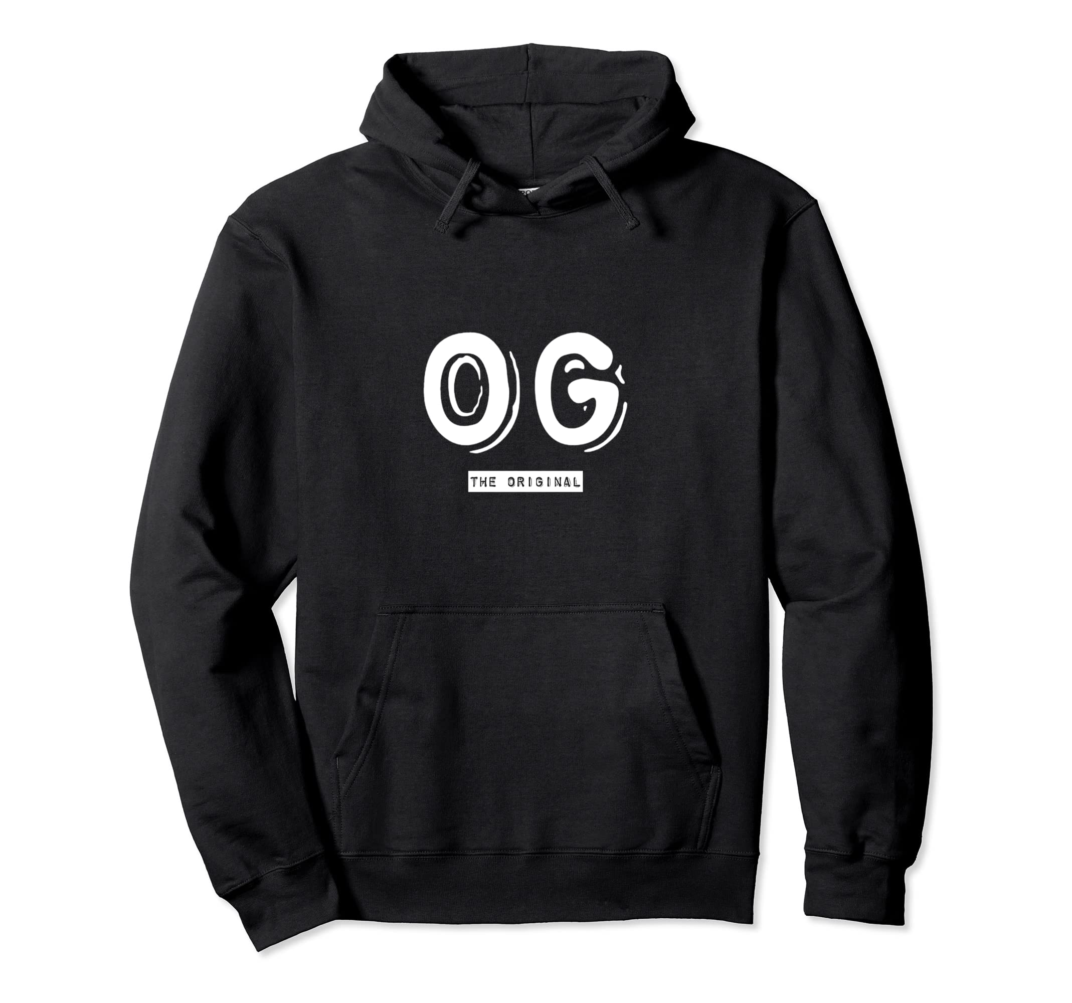Og Original Gangster Old School Hoodie - Fun Novelty Design for Adults - T-Shirt, Sweatshirt, Hoodie