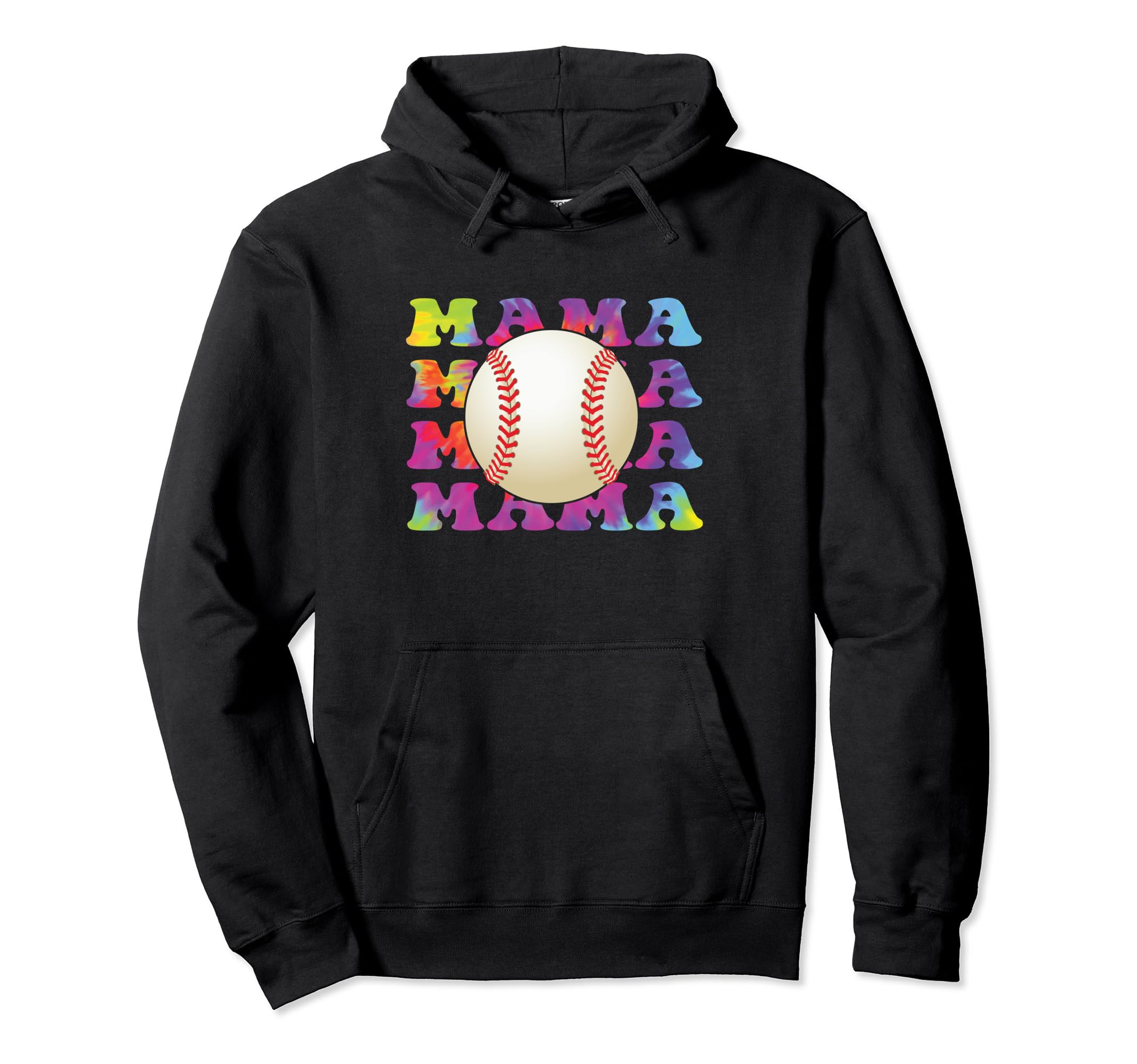 Baseball Mama Sport Mothers Day Proud Hoodie - Graphic Print for Adults - T-Shirt, Sweatshirt, Hoodie