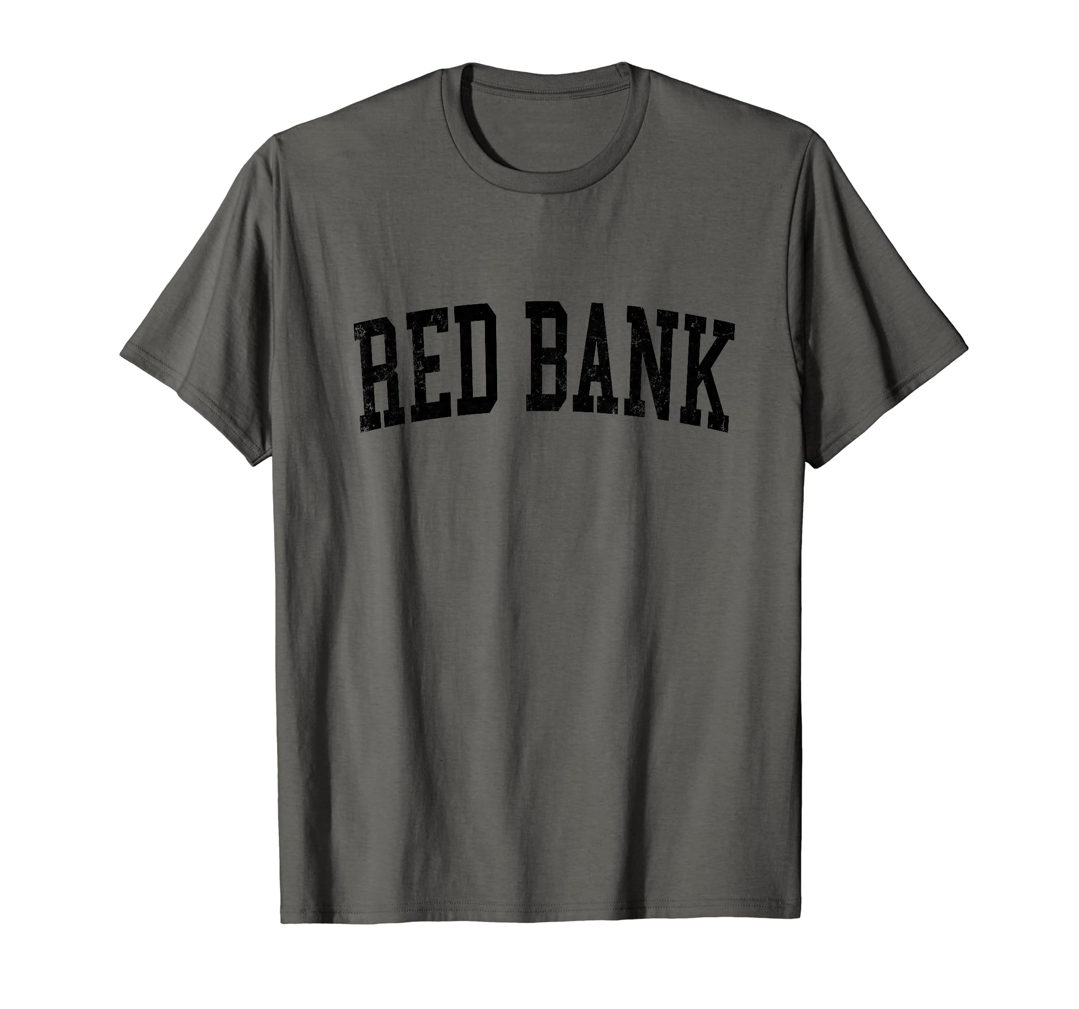 Red Bank Sc Distressed Black Varsity T-Shirt - Novelty Apparel Men Women - T-Shirt, Sweatshirt, Hoodie