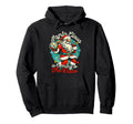 Groovy Santa 70S Disco Hippie Funky Hoodie - Novelty Apparel Unisex - T-Shirt, Sweatshirt, Hoodie