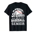 Proud Brother Baseball Senior 2023 T-Shirt - Streetwear Style for Adults - T-Shirt, Sweatshirt, Hoodie