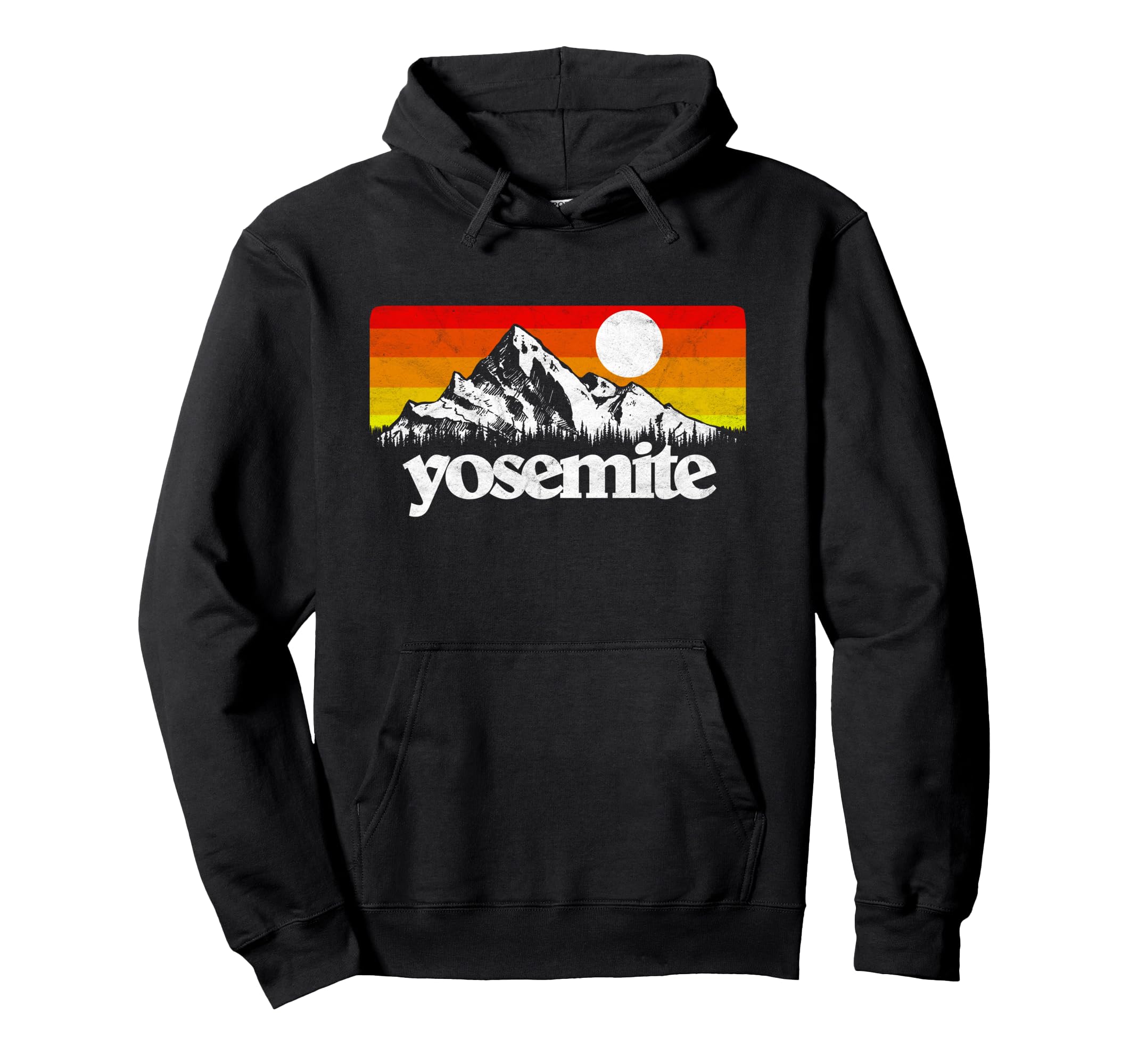 Yosemite National Park Mountains Hoodie - Casual Everyday Wear Unisex - T-Shirt, Sweatshirt, Hoodie