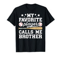 Baseball Brother Baseball Player Proud T-Shirt - Graphic Print for Adults - T-Shirt, Sweatshirt, Hoodie