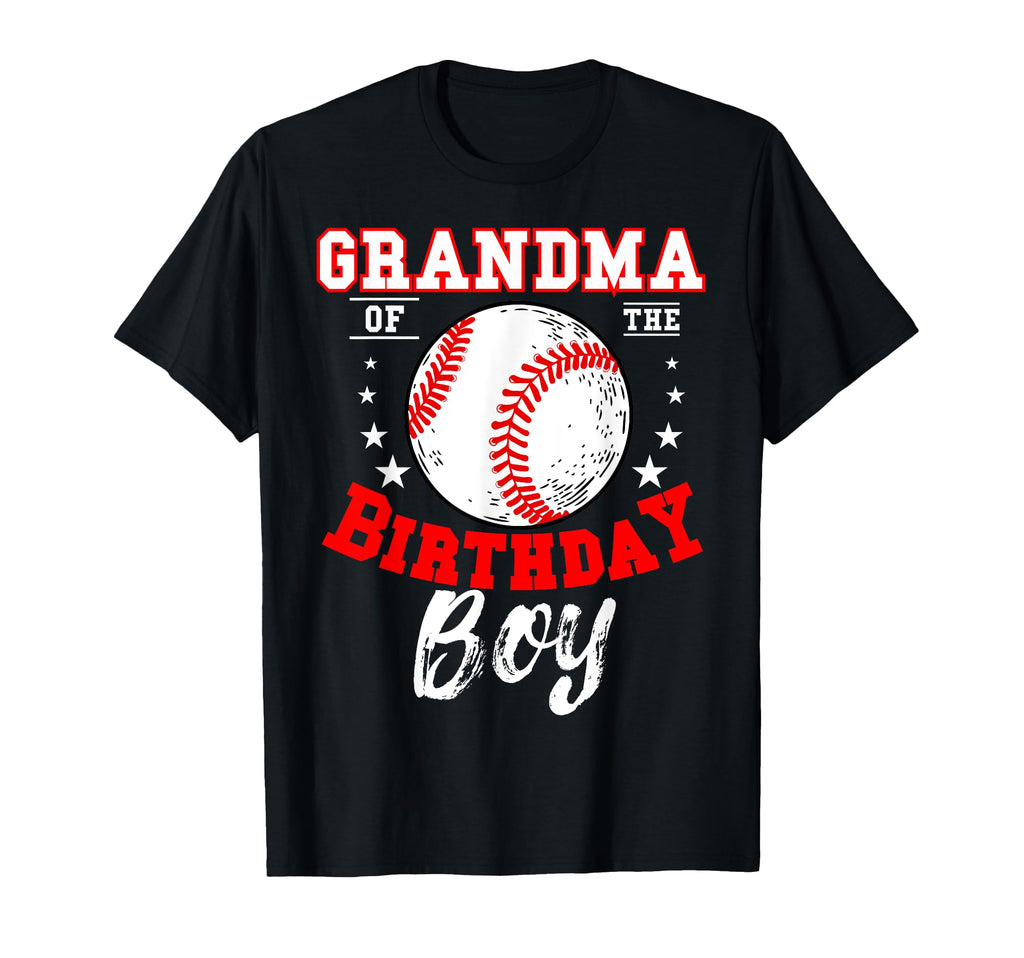 Grandma Birthday Baseball Theme Bday T-Shirt - Fun Novelty Design Men Women - T-Shirt, Sweatshirt, Hoodie