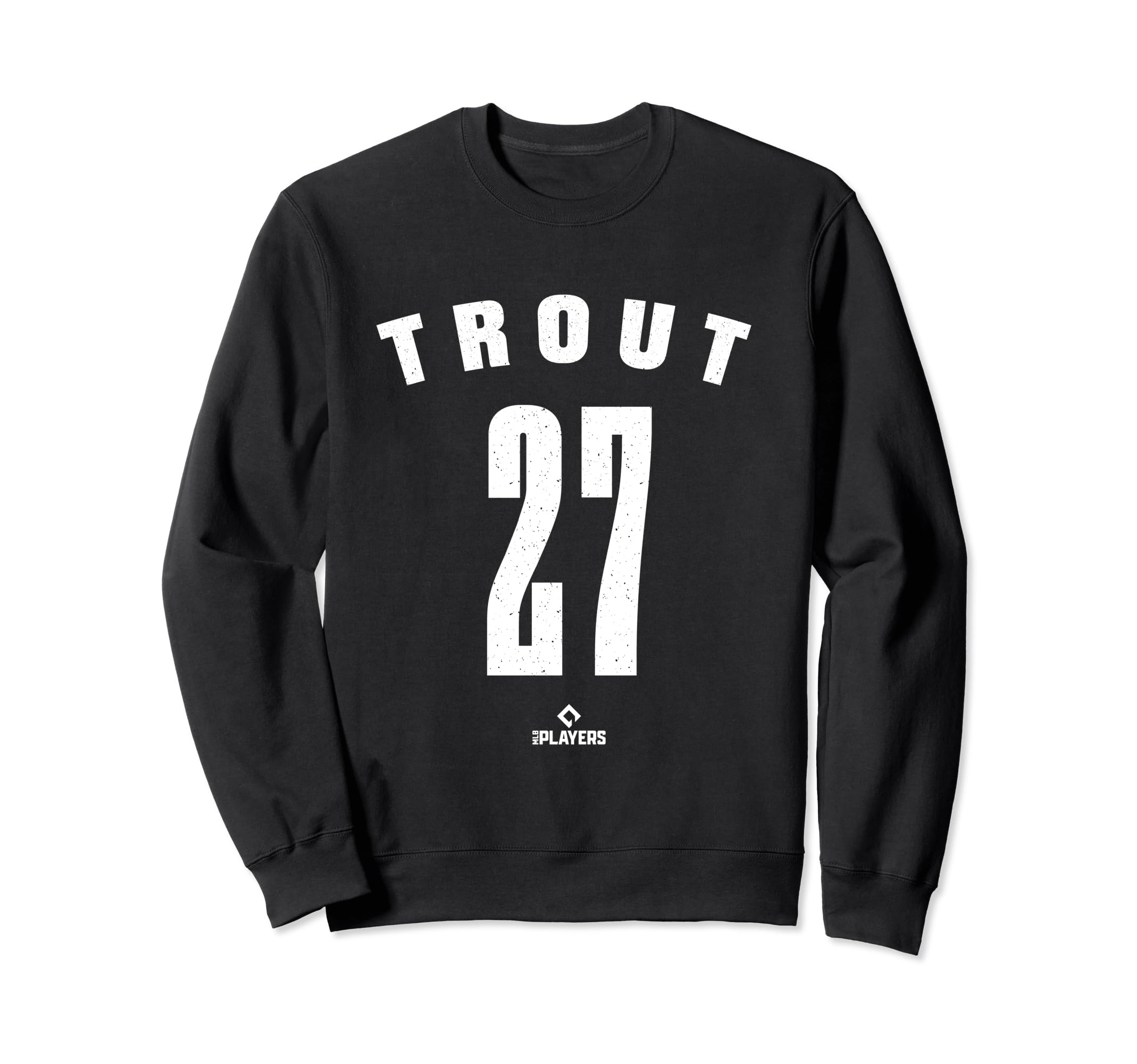 Mike Trout 27 Mlbpa Los Angeles Sweatshirt - Minimalist Print Unisex - T-Shirt, Sweatshirt, Hoodie