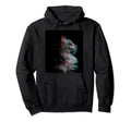 Aesthetic Glitch Katze Blaue Augen Sweatshirt - Fun Novelty Design Unisex - T-Shirt, Sweatshirt, Hoodie