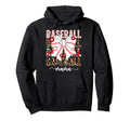 Baseball Mama Coquette Baseball Mom Hoodie - Streetwear Style Men Women - T-Shirt, Sweatshirt, Hoodie