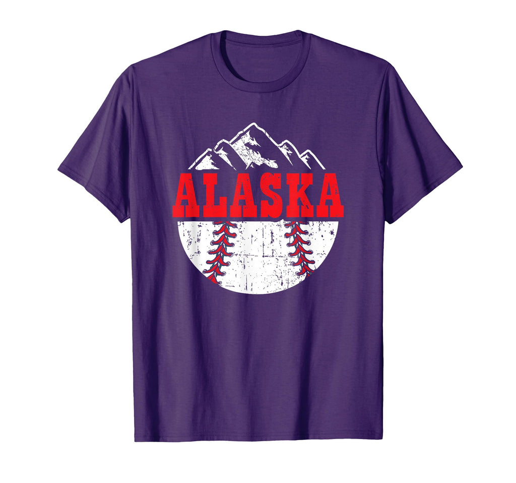 Alaska Baseball Team Player Gift T-Shirt - Custom Art Print Men Women - T-Shirt, Sweatshirt, Hoodie