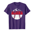Alaska Baseball Team Player Gift T-Shirt - Custom Art Print Men Women - T-Shirt, Sweatshirt, Hoodie