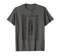 Cassette Tape Music T-Shirt - Unique Graphic for Adults - T-Shirt, Sweatshirt, Hoodie