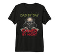 Mens Dad Day Gamer Night Masked T-Shirt - Custom Art Print Men Women - T-Shirt, Sweatshirt, Hoodie