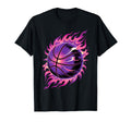 Basketball Ball Fire Basketball Player T-Shirt - Novelty Apparel Unisex - T-Shirt, Sweatshirt, Hoodie
