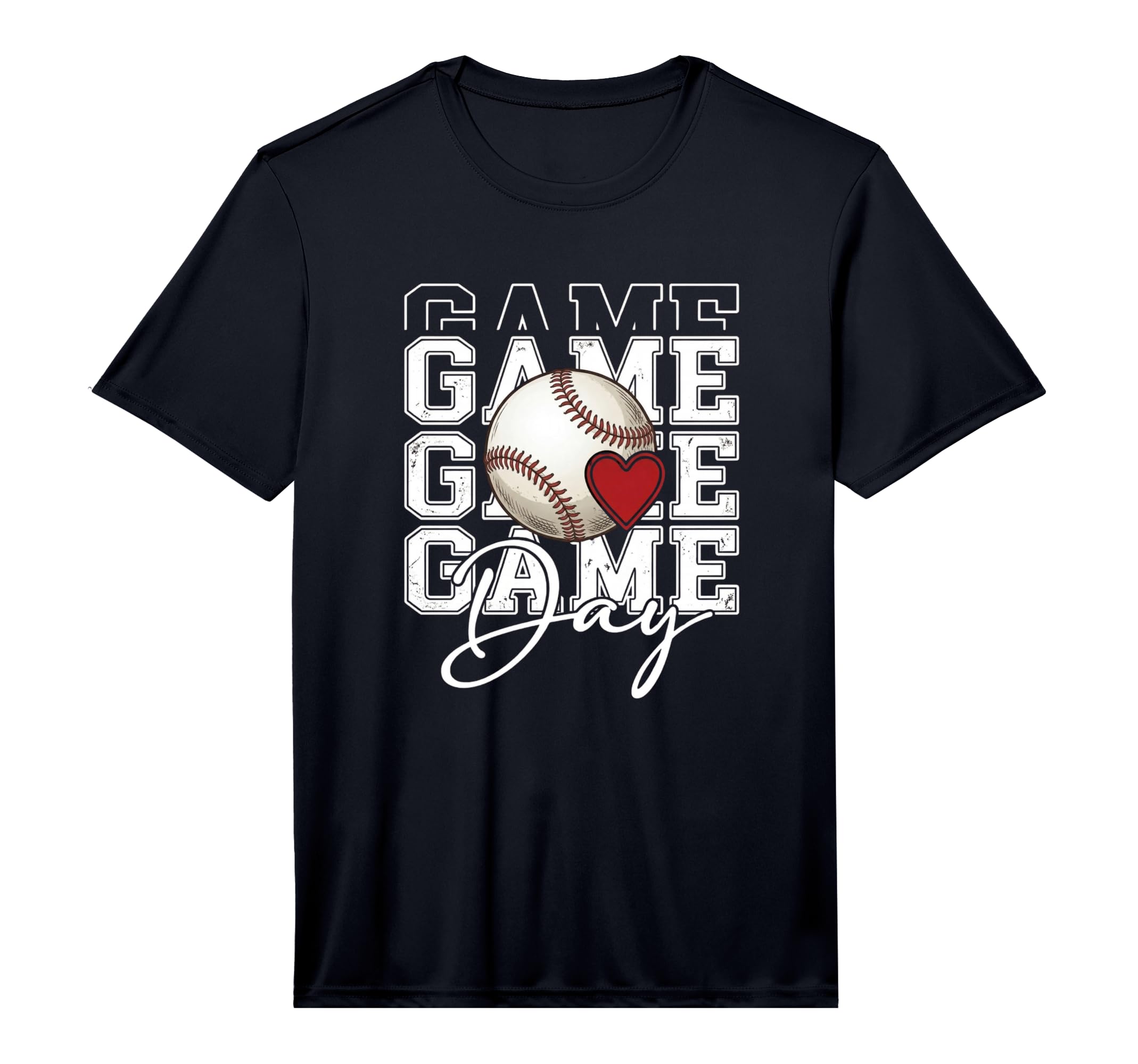 Mens Baseball Game Day Spirit T-Shirt - Casual Everyday Wear Men Women - T-Shirt, Sweatshirt, Hoodie