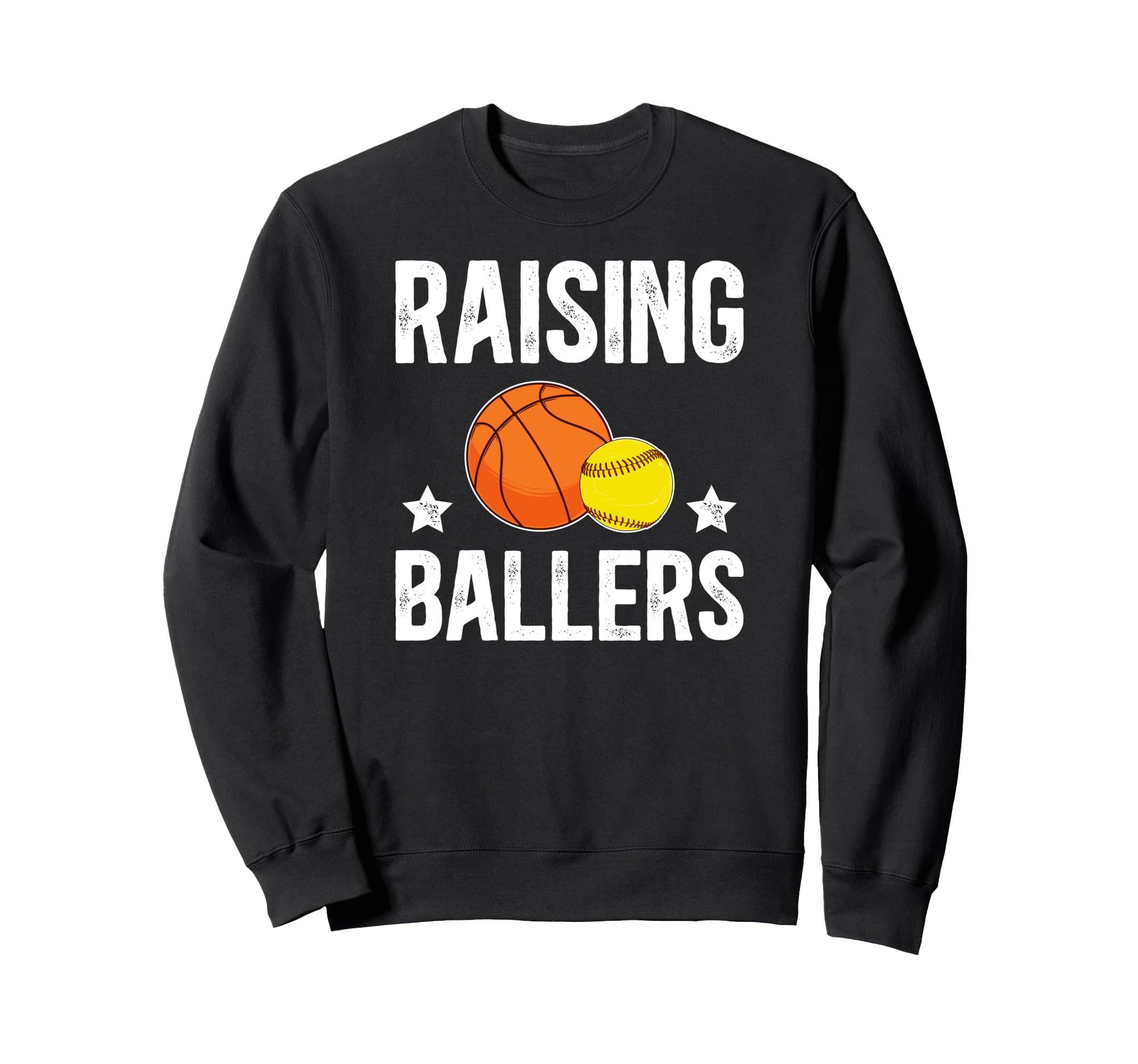 Raising Ballers Basketball Sweatshirt - Custom Art Print Men Women - T-Shirt, Sweatshirt, Hoodie