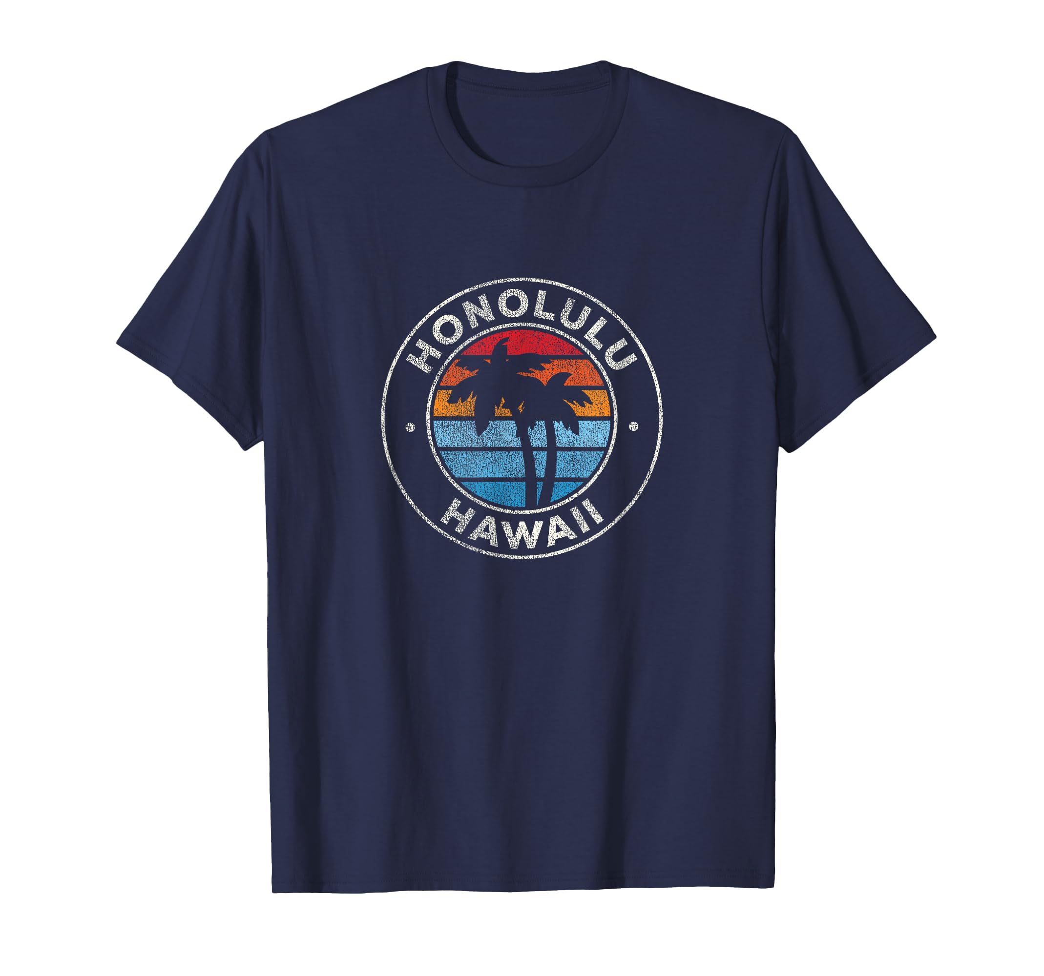 Honolulu Hawaii Hi 70S T-Shirt - Aesthetic Graphic for Adults - T-Shirt, Sweatshirt, Hoodie