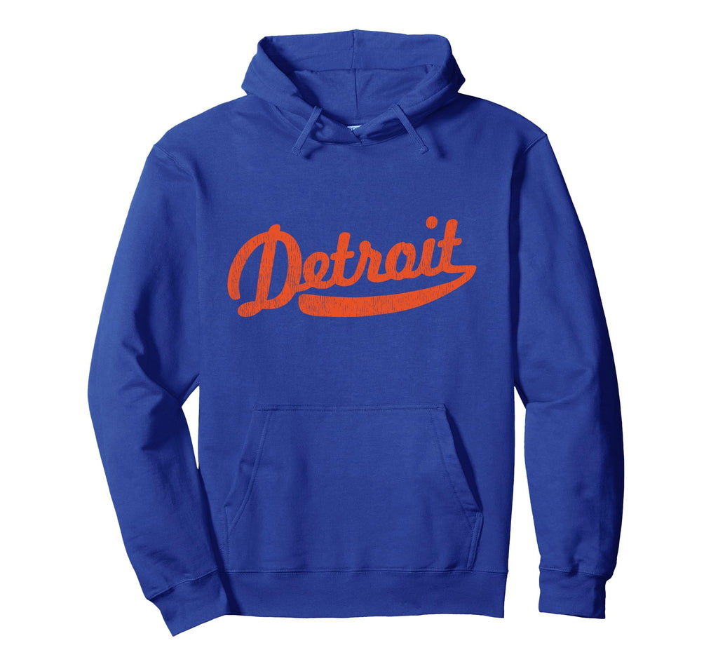 Distressed Detroit Baseball Stuff Hoodie - Novelty Apparel Men Women - T-Shirt, Sweatshirt, Hoodie