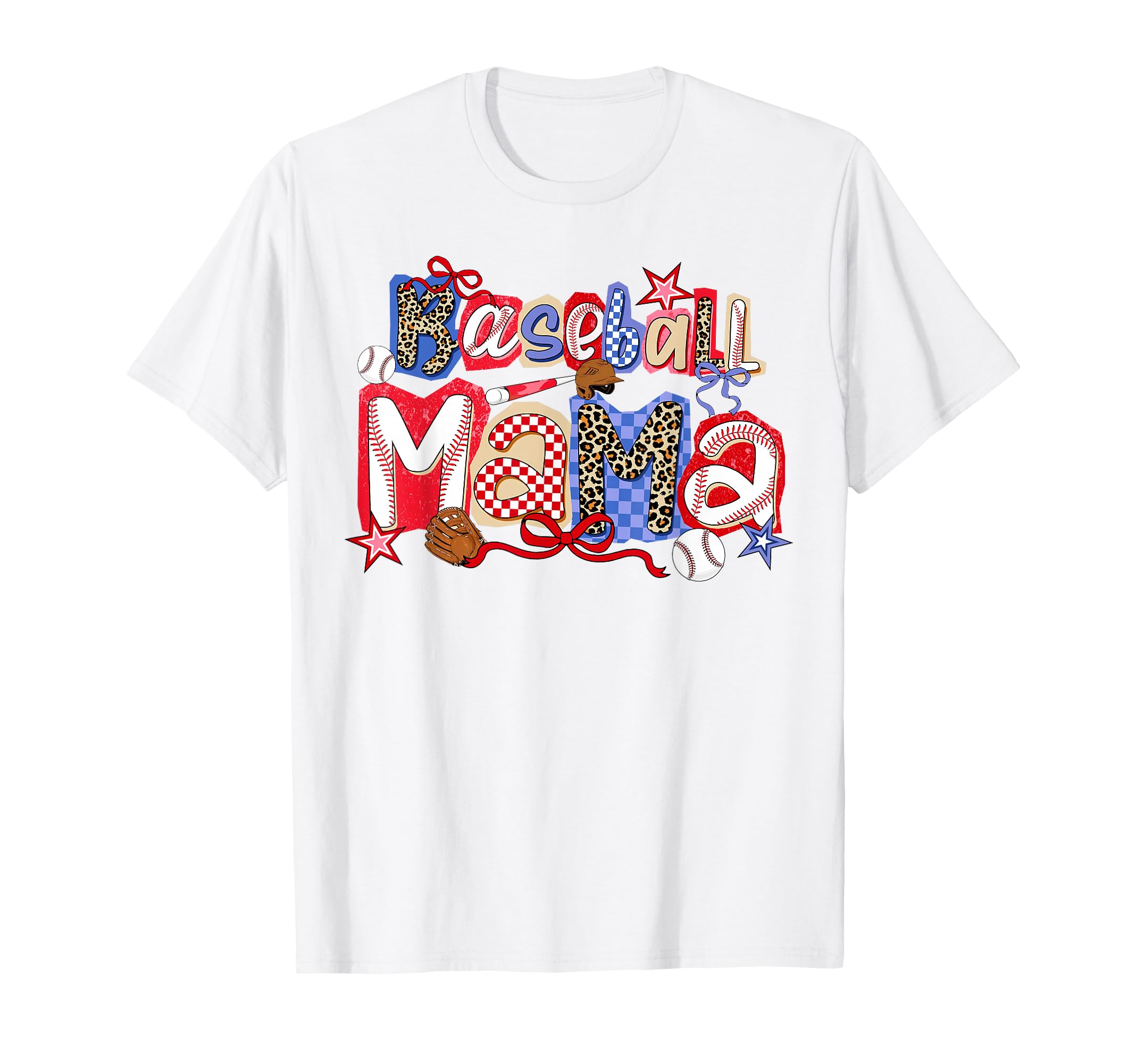 Game Day Baseball Mama Mom Mothers Day T-Shirt - Streetwear Style Men Women - T-Shirt, Sweatshirt, Hoodie