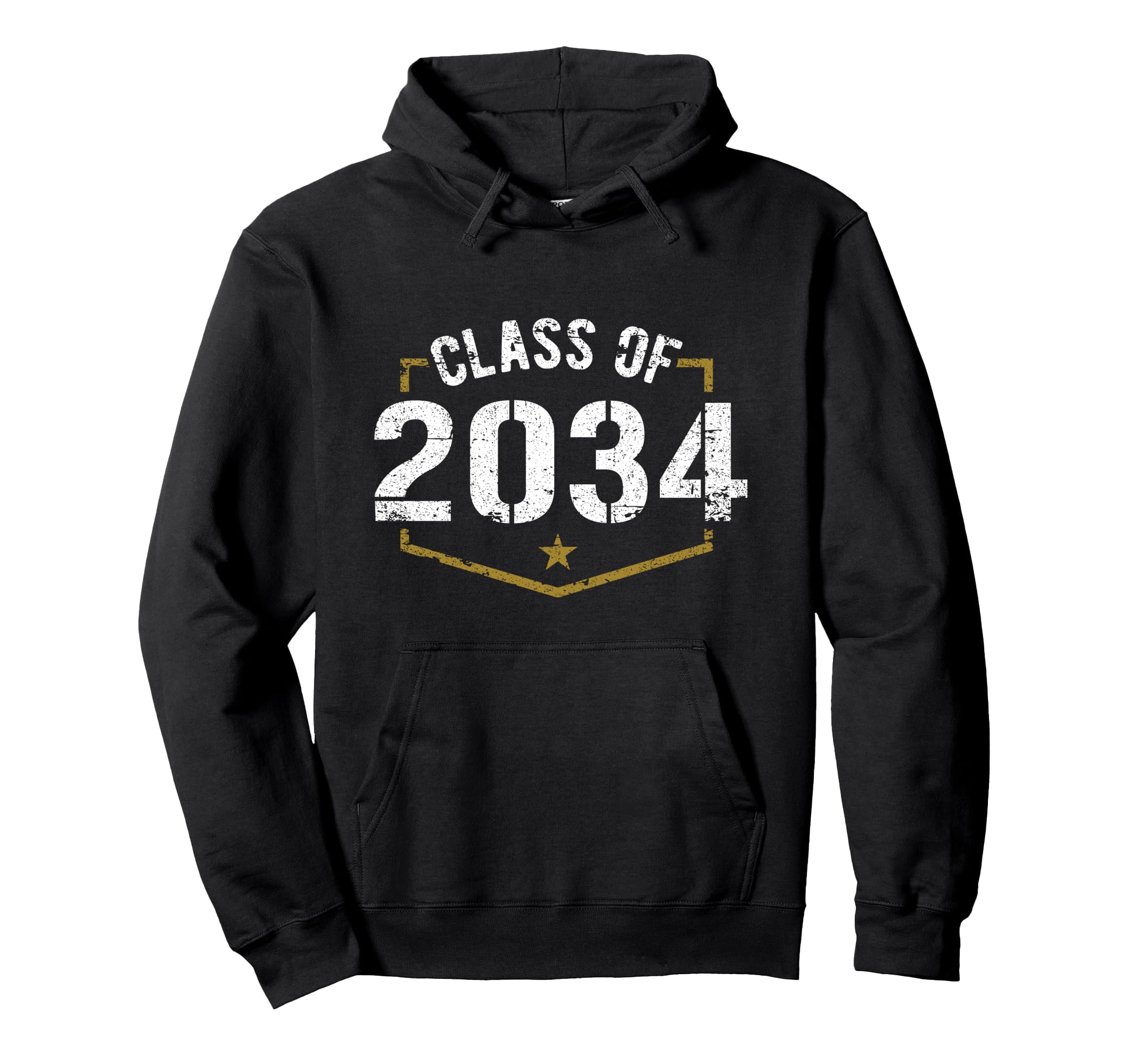 Class 2034 School Graduation Hoodie - Casual Everyday Wear for Adults - T-Shirt, Sweatshirt, Hoodie