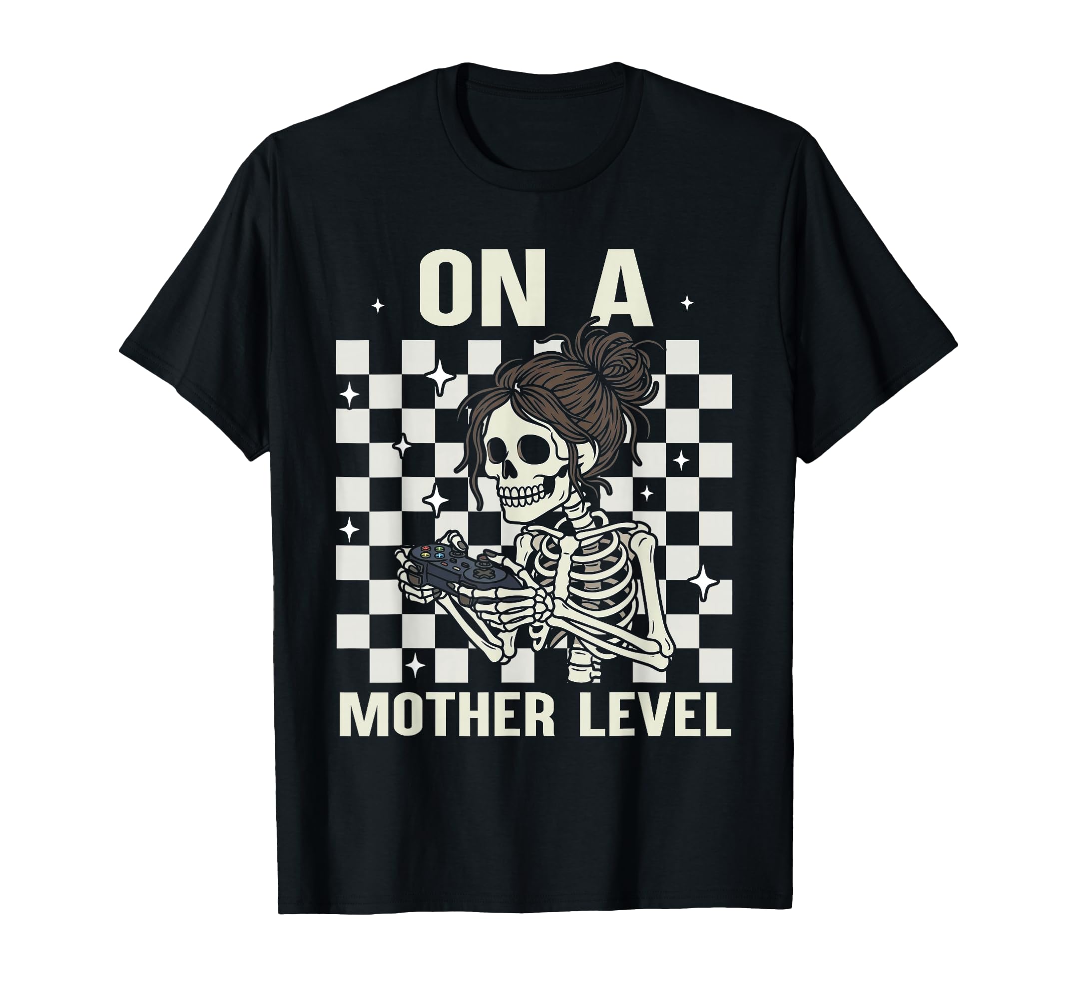 Mother Level Funny Mothers Day T-Shirt - Aesthetic Graphic for Adults - T-Shirt, Sweatshirt, Hoodie