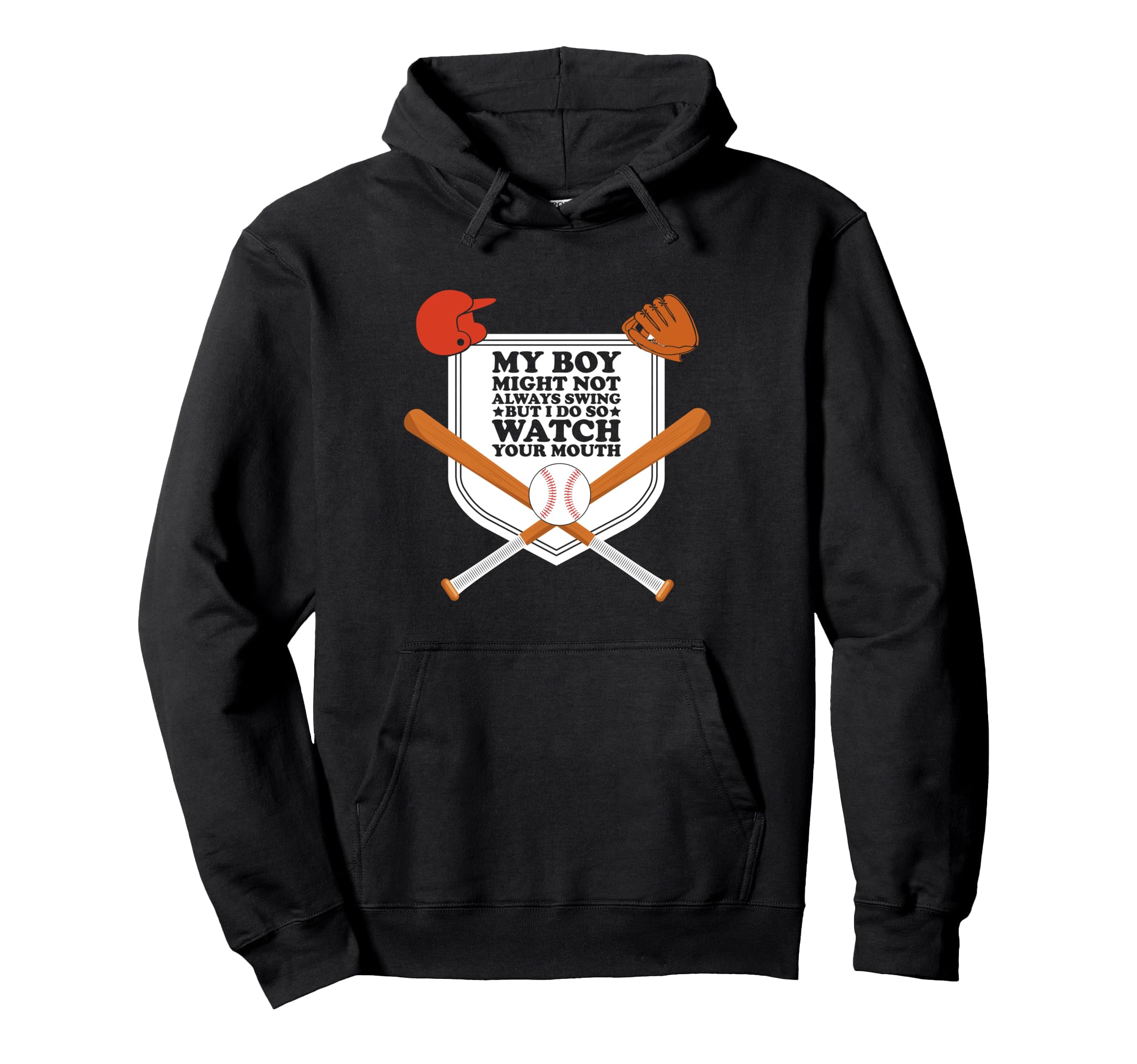 My Might Not Always Swing But I Do Watch Hoodie - Trendy Graphic Unisex - T-Shirt, Sweatshirt, Hoodie