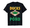 Ducks Pond Softball Player Funny T-Shirt - Casual Everyday Wear Men Women - T-Shirt, Sweatshirt, Hoodie