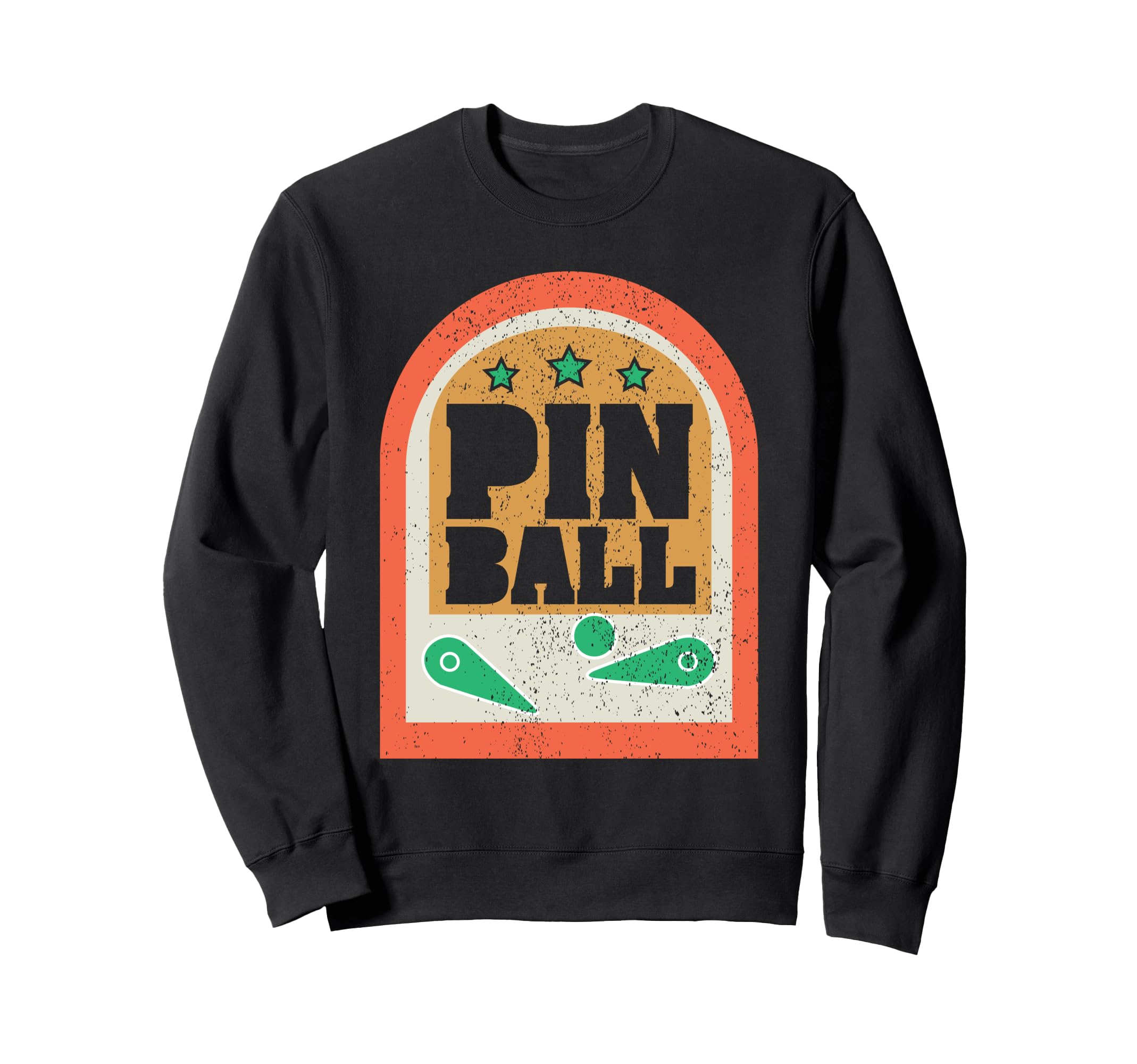 Pinball Funny Pinballer Machine Sweatshirt - Graphic Print for Adults - T-Shirt, Sweatshirt, Hoodie