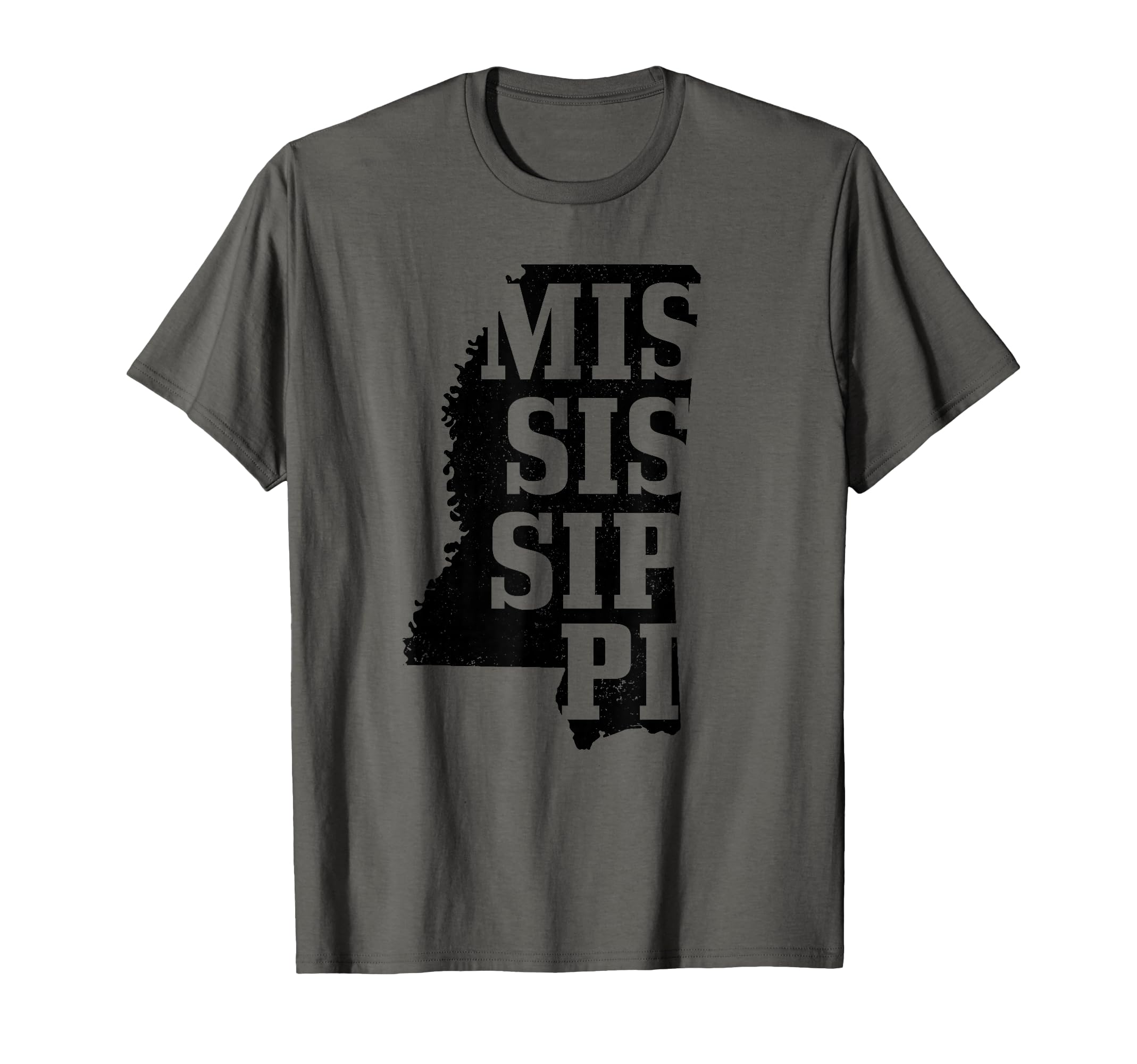 Mississippi State Map Pride T-Shirt - Aesthetic Graphic for Adults - T-Shirt, Sweatshirt, Hoodie
