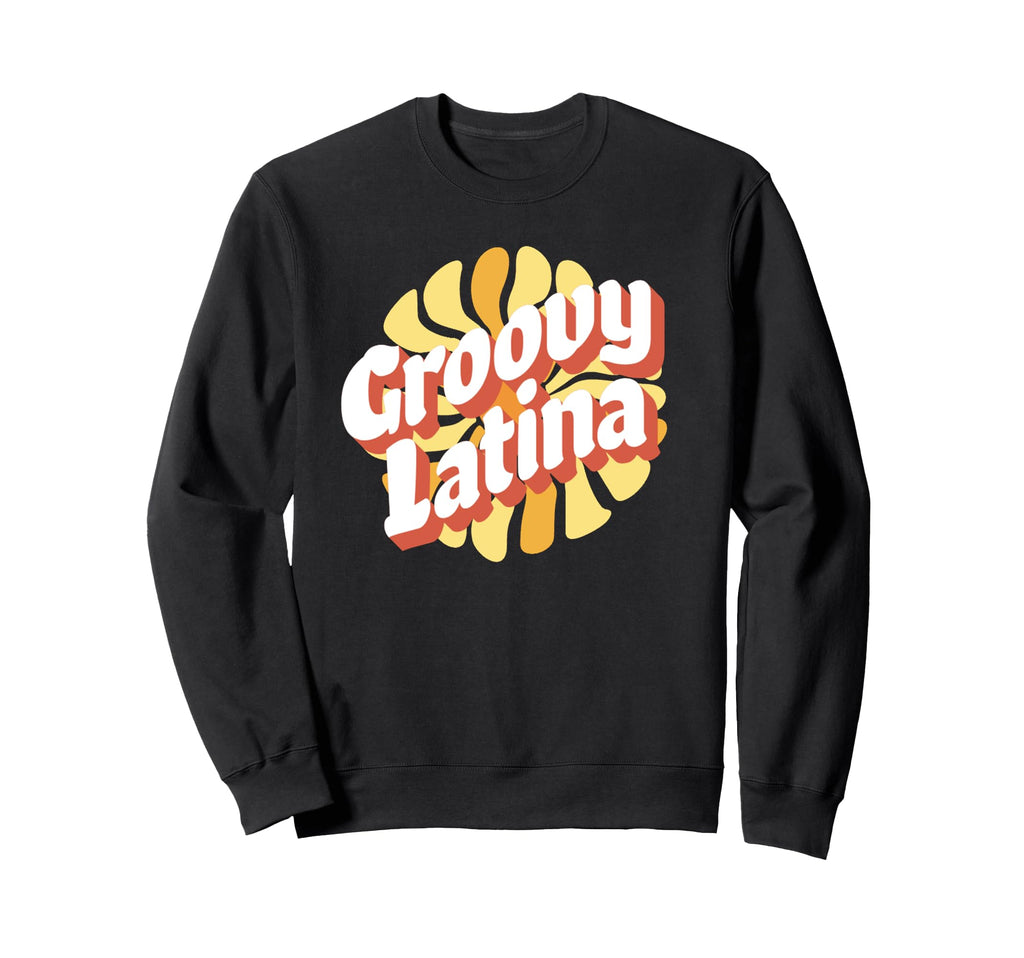 Groovy Latina Boho Sweatshirt - Trendy Graphic for Adults - T-Shirt, Sweatshirt, Hoodie