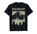 Rocky Mountains National Park T-Shirt - Minimalist Print Men Women - T-Shirt, Sweatshirt, Hoodie