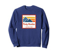 Rocky Mountain National Park Stripes Sweatshirt - Novelty Apparel Unisex - T-Shirt, Sweatshirt, Hoodie