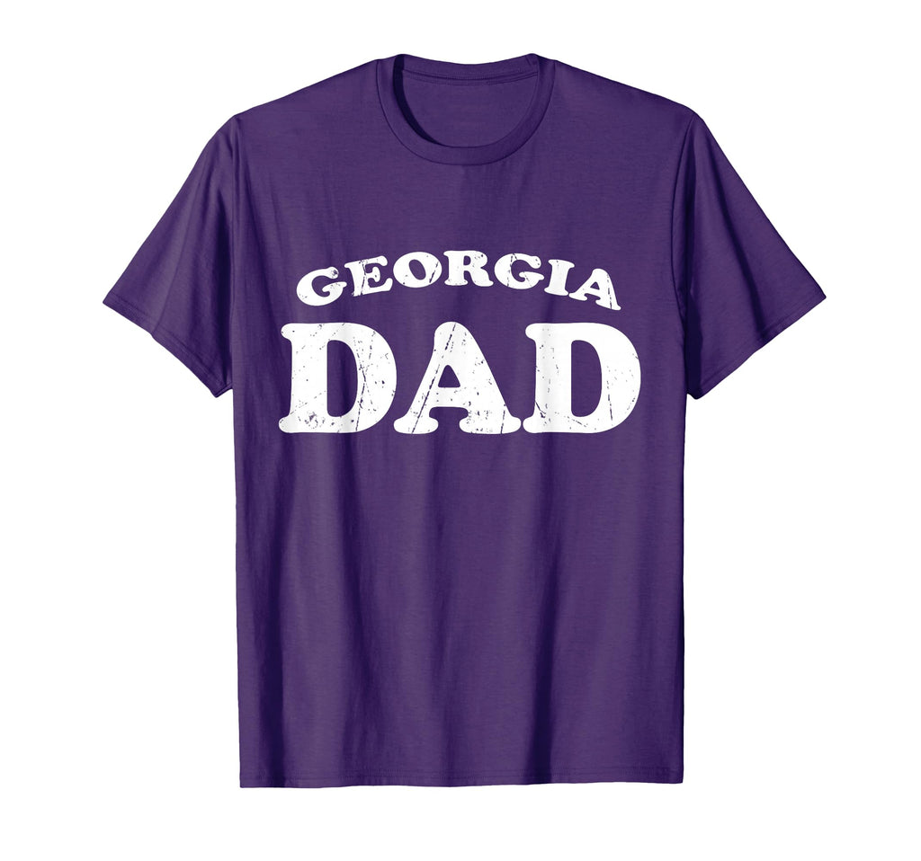 Georgia Dad Distressed T-Shirt - Casual Everyday Wear Unisex - T-Shirt, Sweatshirt, Hoodie
