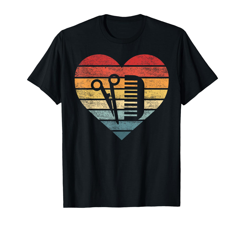 Barber Hairdresser Gifts Sunset T-Shirt - Aesthetic Graphic Men Women - T-Shirt, Sweatshirt, Hoodie