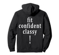Fitness Y2K Gym Training Back Yoga Hoodie - Novelty Apparel for Adults - T-Shirt, Sweatshirt, Hoodie