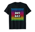 Dot Day 70S Groove Rainbow T-Shirt - Fun Novelty Design Men Women - T-Shirt, Sweatshirt, Hoodie