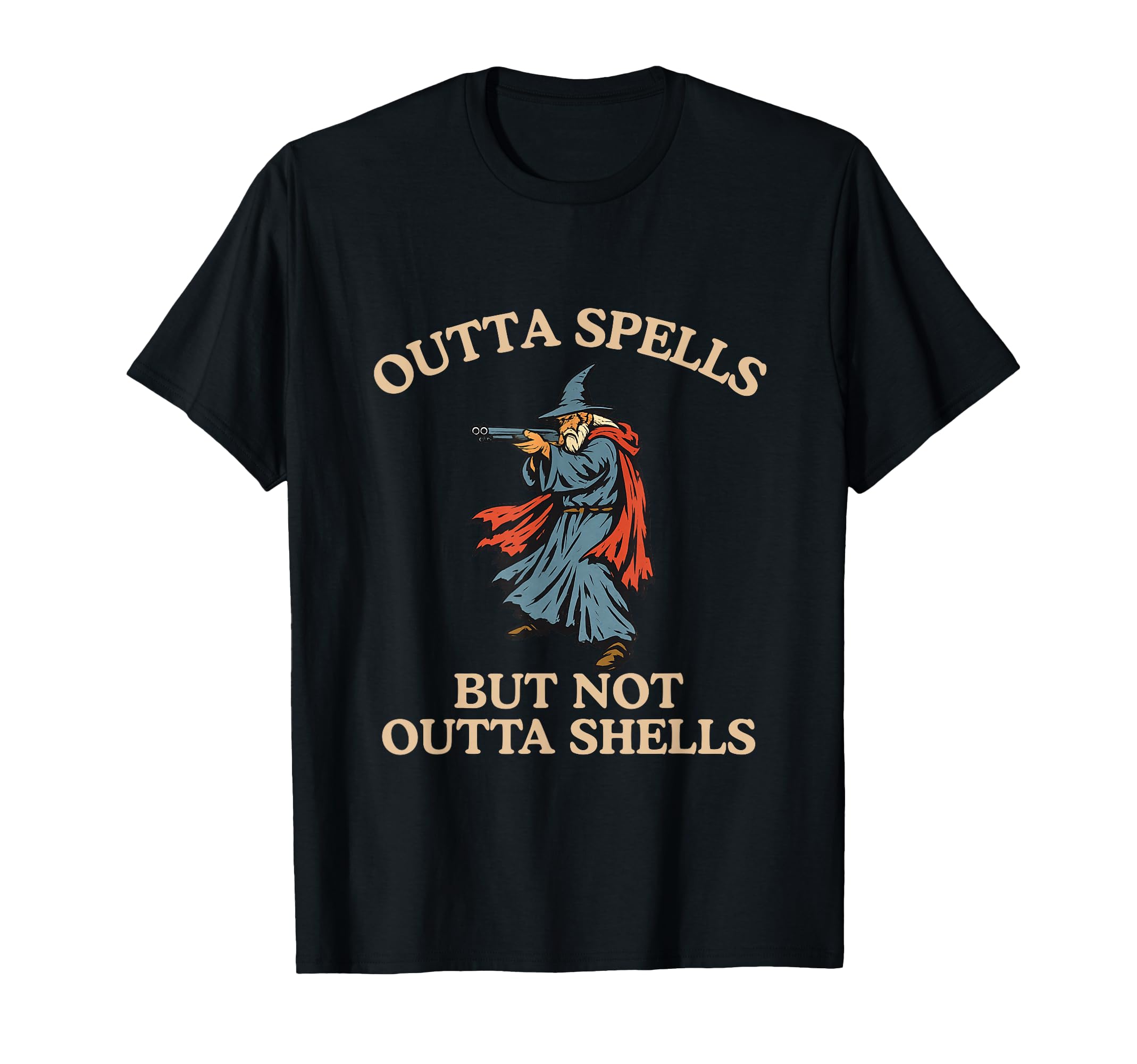 Outta Spells Funny Unhinged Gen Z T-Shirt - Casual Everyday Wear Unisex - T-Shirt, Sweatshirt, Hoodie