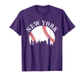 Baseball Player New York City Nyc Ny T-Shirt - Unique Graphic Men Women - T-Shirt, Sweatshirt, Hoodie