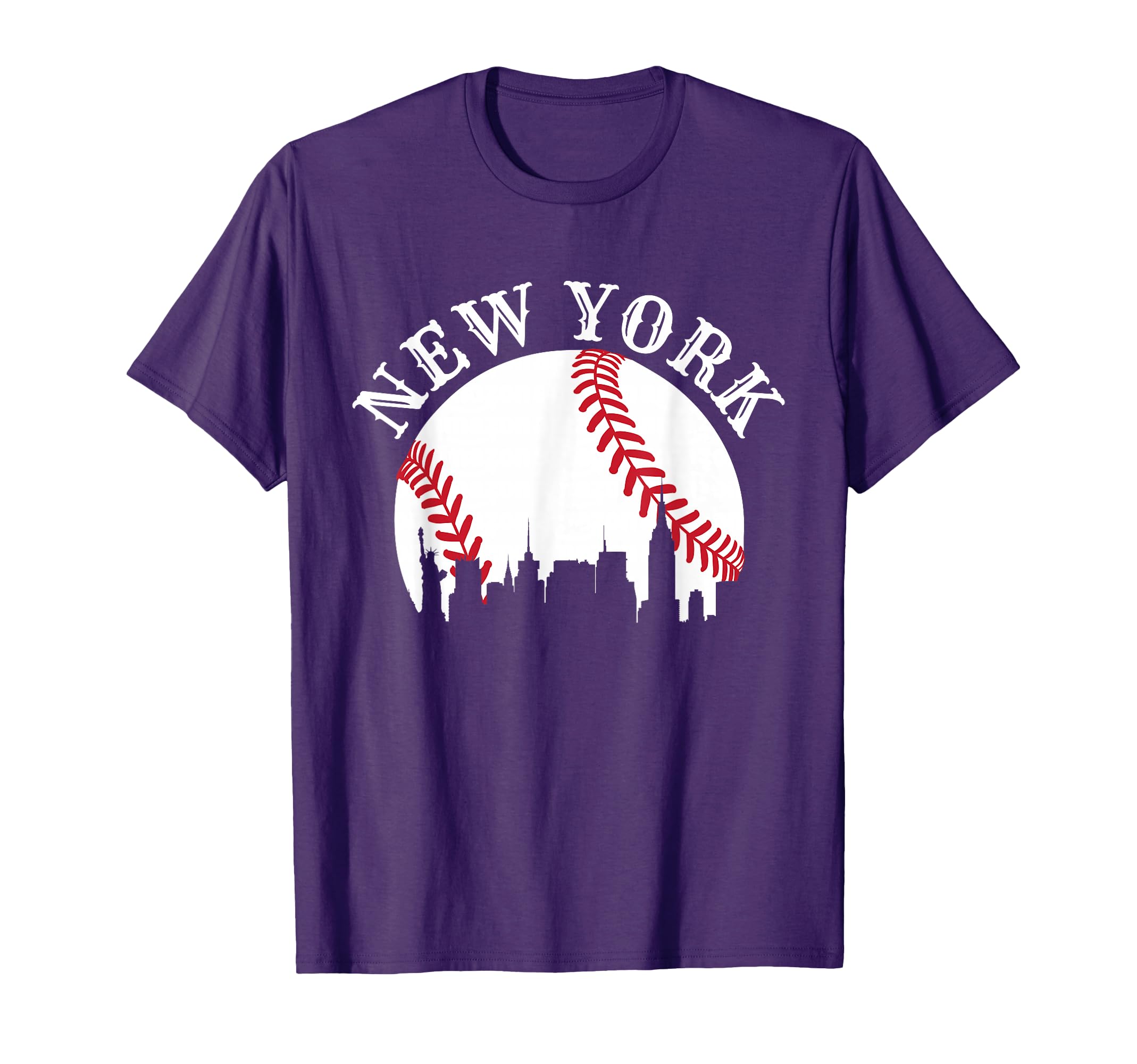 Baseball Player New York City Nyc Ny T-Shirt - Unique Graphic Men Women - T-Shirt, Sweatshirt, Hoodie