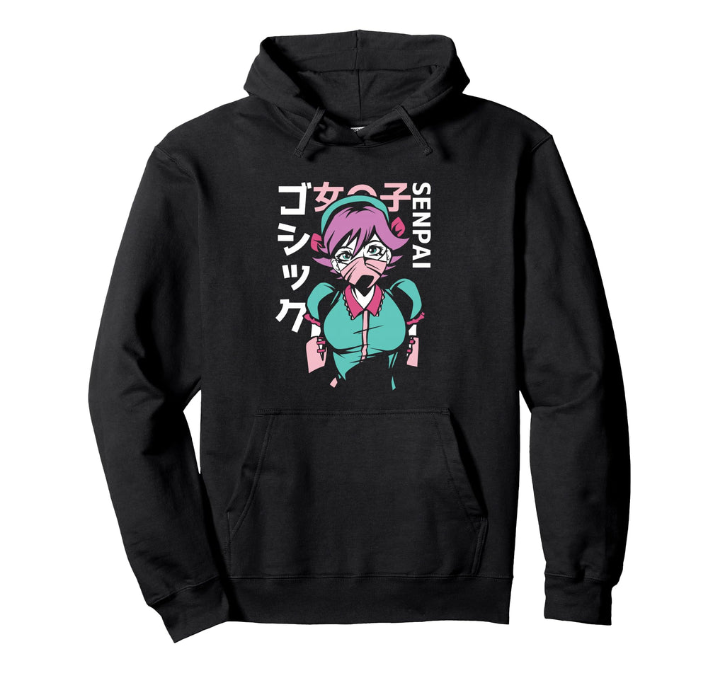 Anime Aesthetic Vaporwave Hoodie - Novelty Apparel Men Women - T-Shirt, Sweatshirt, Hoodie