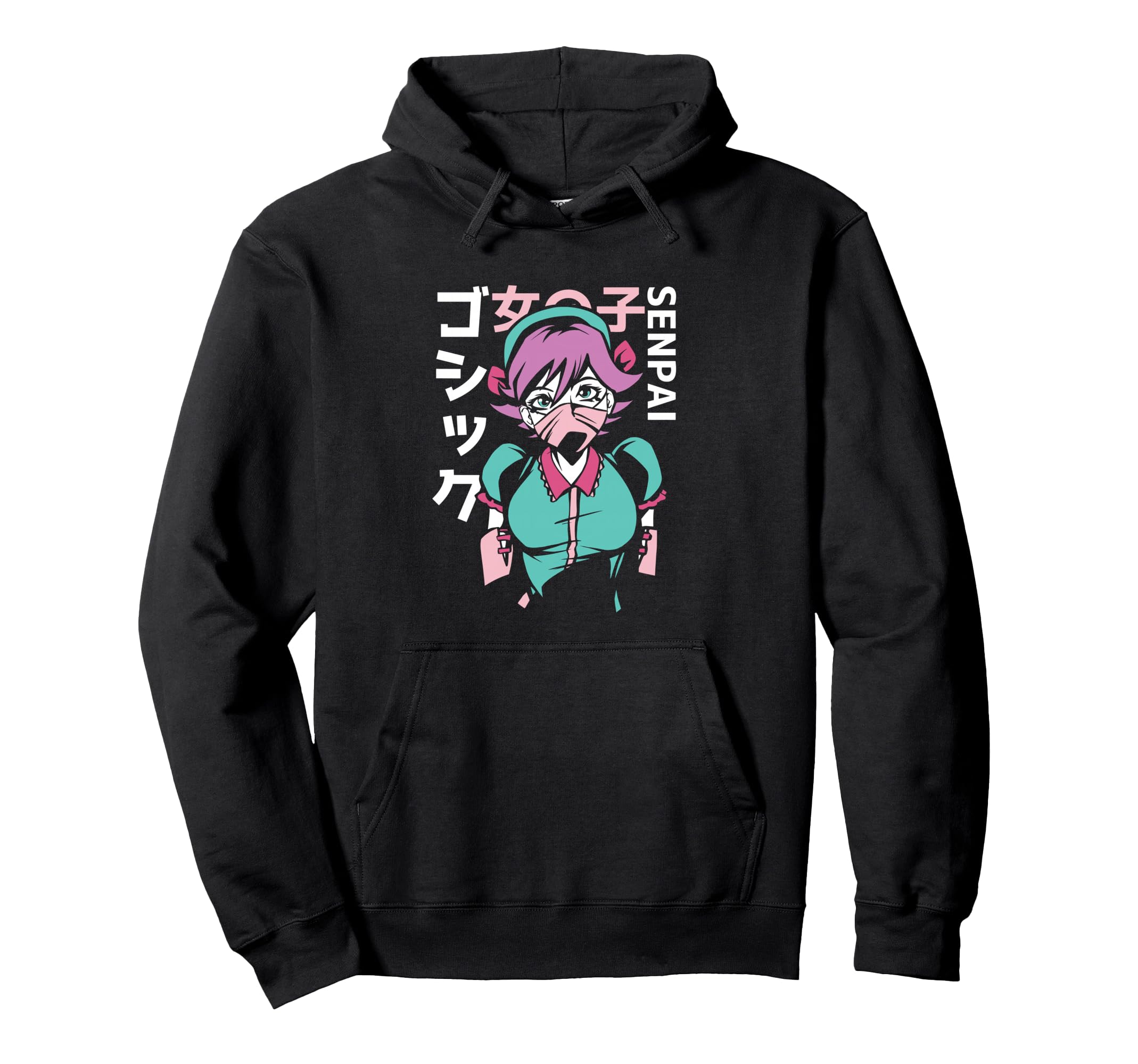 Anime Aesthetic Vaporwave Hoodie - Novelty Apparel Men Women - T-Shirt, Sweatshirt, Hoodie