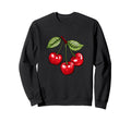 Boho Ripe Cherries Cherry Lovers Sweatshirt - Streetwear Style Men Women - T-Shirt, Sweatshirt, Hoodie