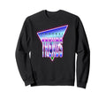 Temporal Trends Vaporwave Sweatshirt - Custom Art Print for Adults - T-Shirt, Sweatshirt, Hoodie
