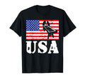 Distressed Shuffleboard Player Usa T-Shirt - Trendy Graphic for Adults - T-Shirt, Sweatshirt, Hoodie