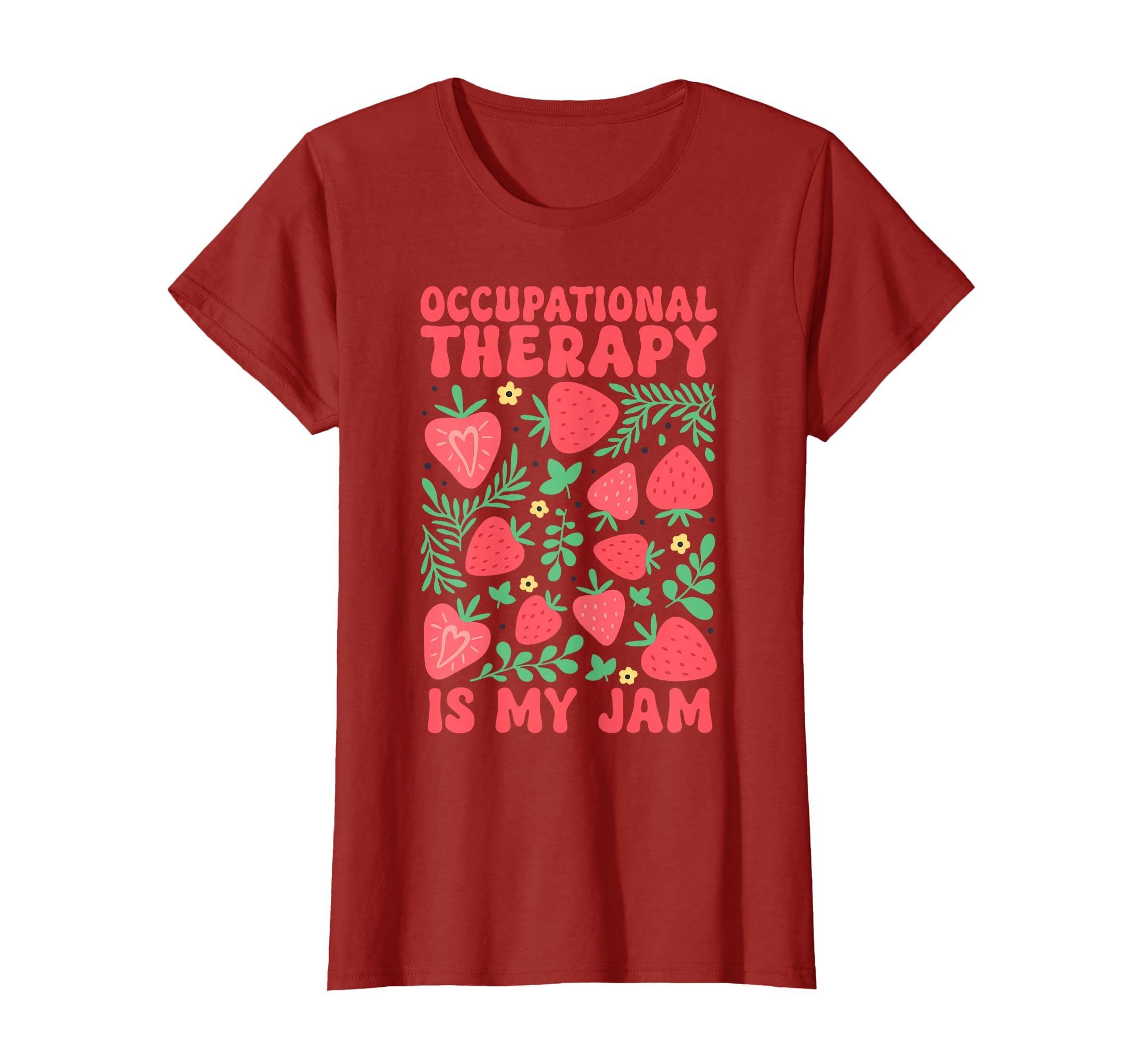 Occupational Therapy Is My Jam Boho T-Shirt - Custom Art Print Unisex - T-Shirt, Sweatshirt, Hoodie