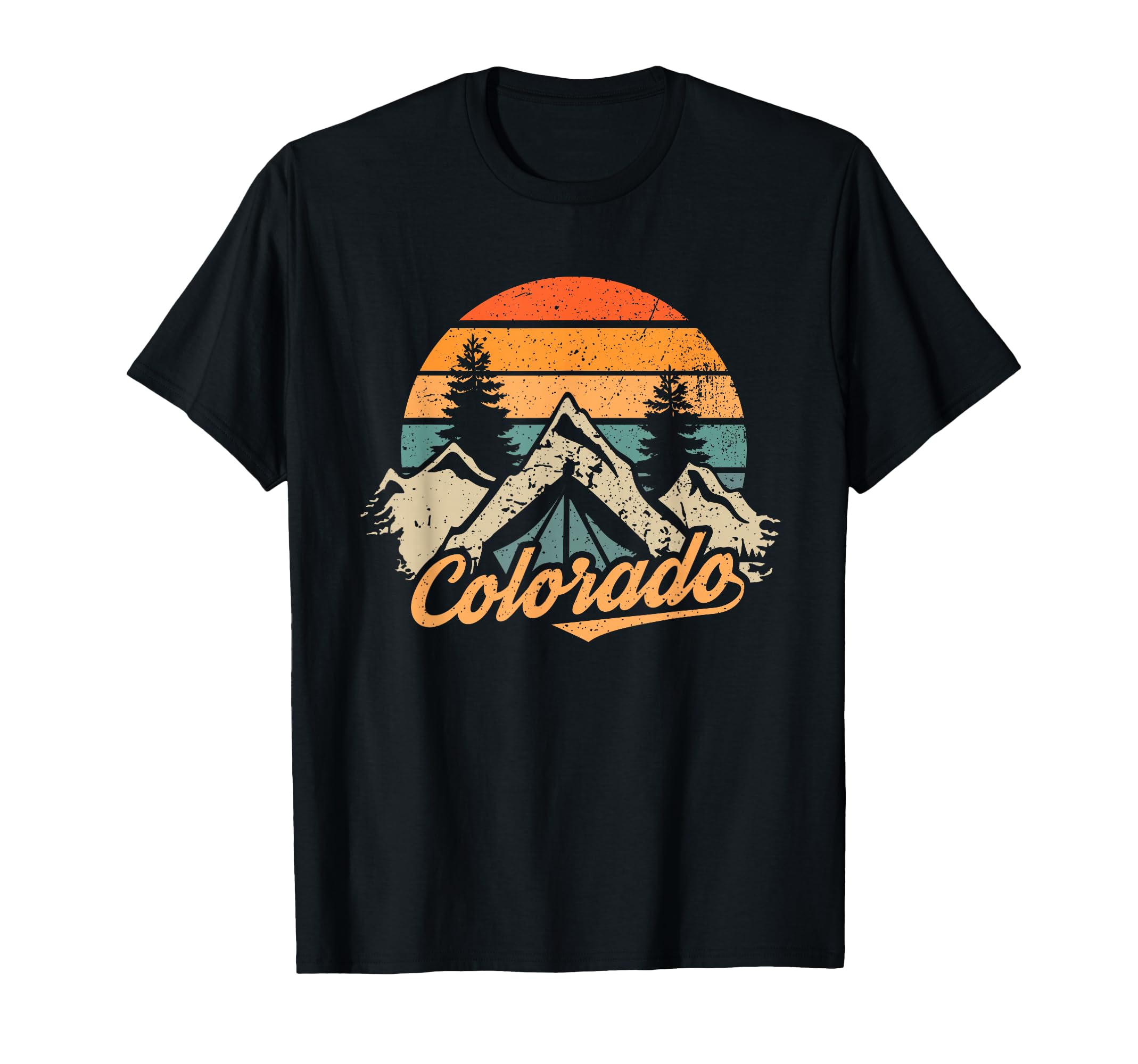 Colorado Mountains Nature Hiking Small T-Shirt - Novelty Apparel Unisex - T-Shirt, Sweatshirt, Hoodie