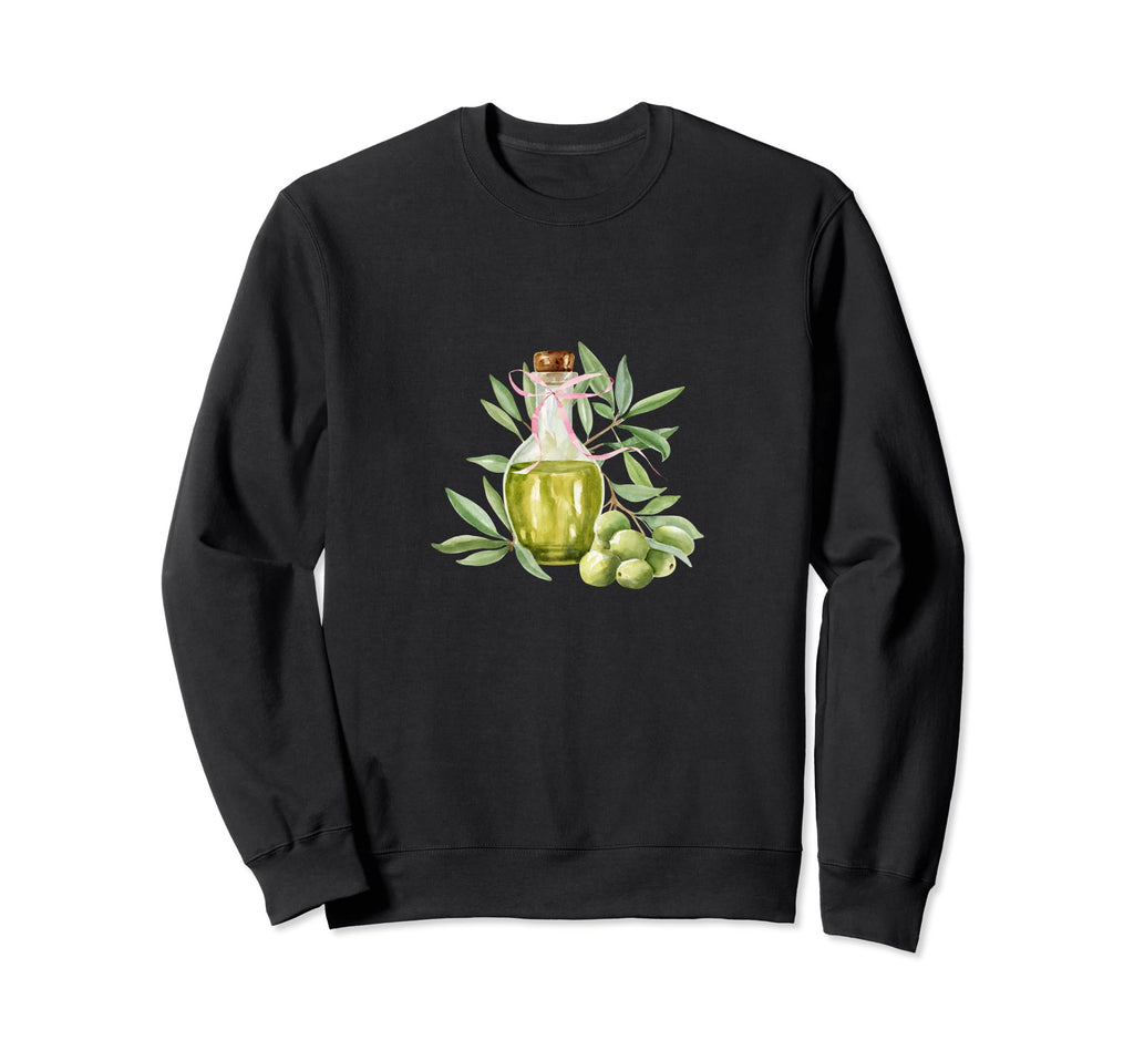 Bowl Olives Fruit Aesthetic Y2K Sweatshirt - Fun Novelty Design Unisex - T-Shirt, Sweatshirt, Hoodie