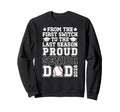 Proud Baseball Senior Dad 2026 Sweatshirt - Custom Art Print for Adults - T-Shirt, Sweatshirt, Hoodie